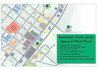 Map of Parks and Green Spaces